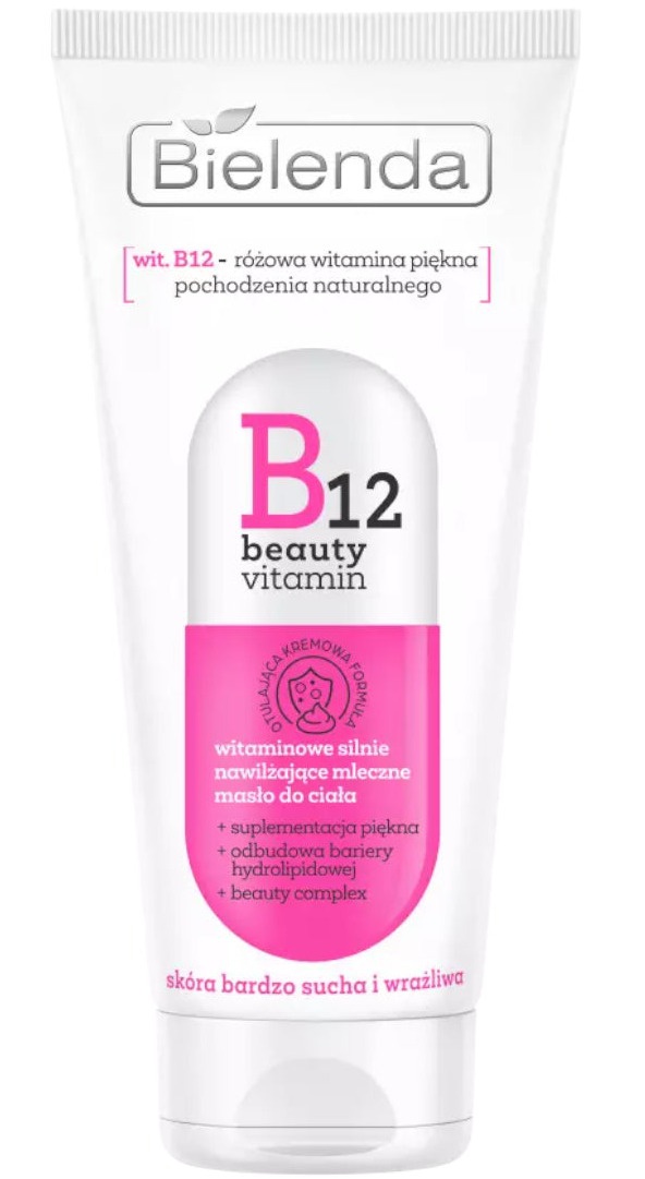 Bielenda B12 Beauty Vitamin Highly Moisturizing Milky Body Butter