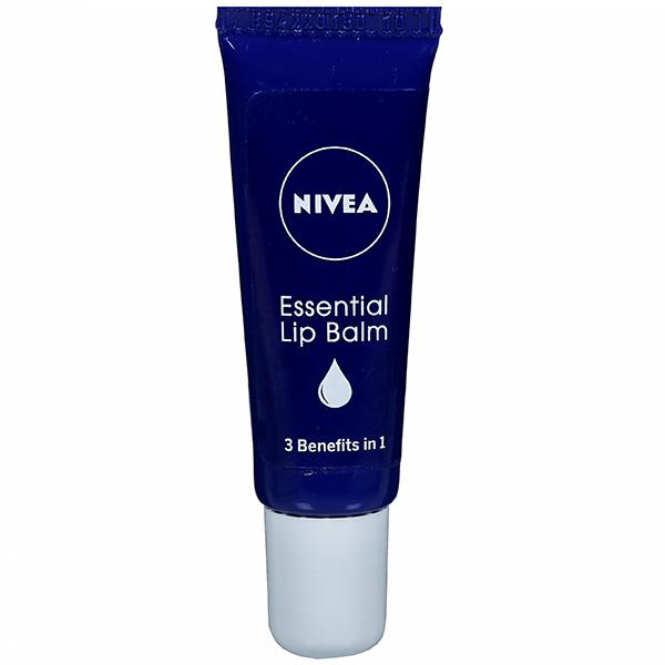 Nivea Essential Lip Balm 3 Benefits In 1