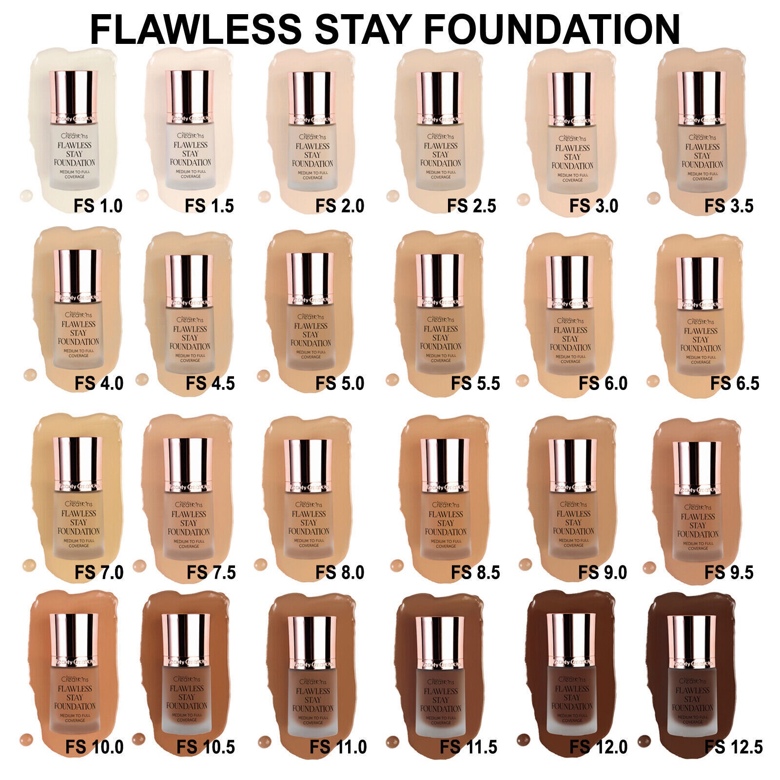 Beauty Creations Flawless Stay Foundation