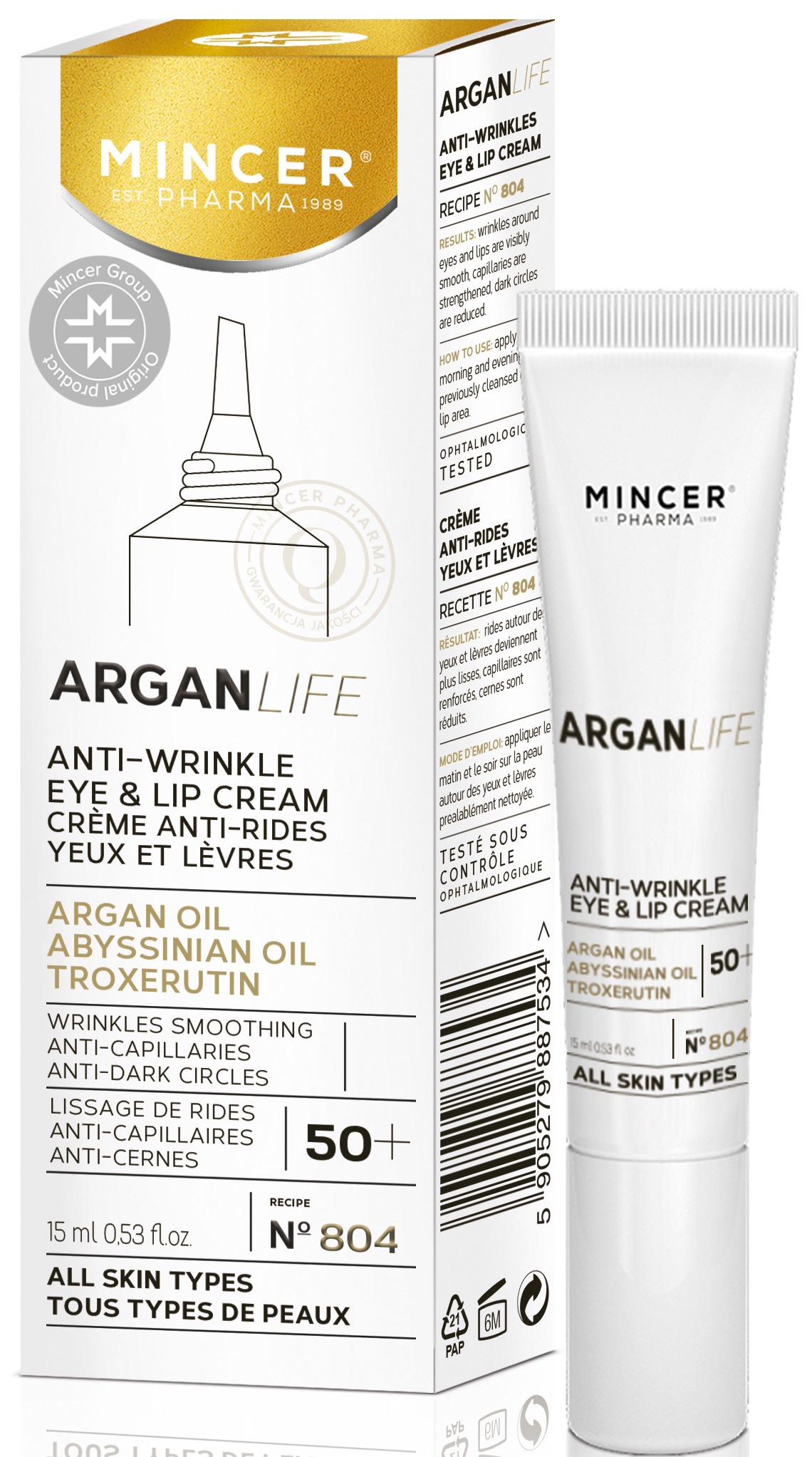 MINCER Pharma Argan Life Anti-Wrinkle Eye Cream