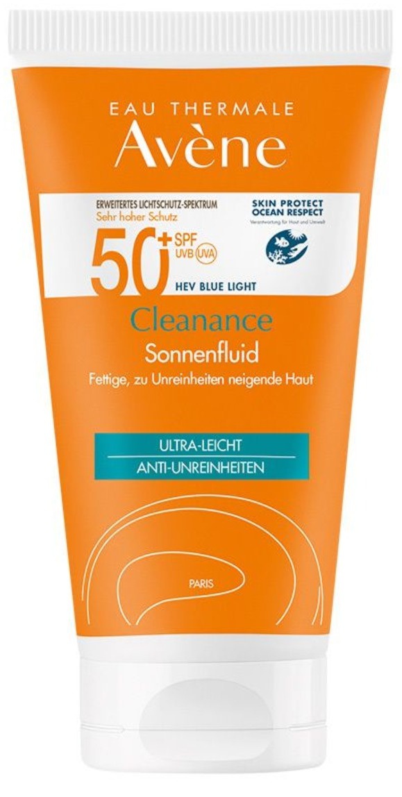 Avene Cleanance Sonnenfluid SPF 50