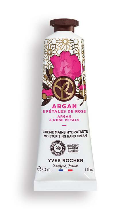 Yves Rocher Argan & Rose Petals Moisturizing Hand Cream