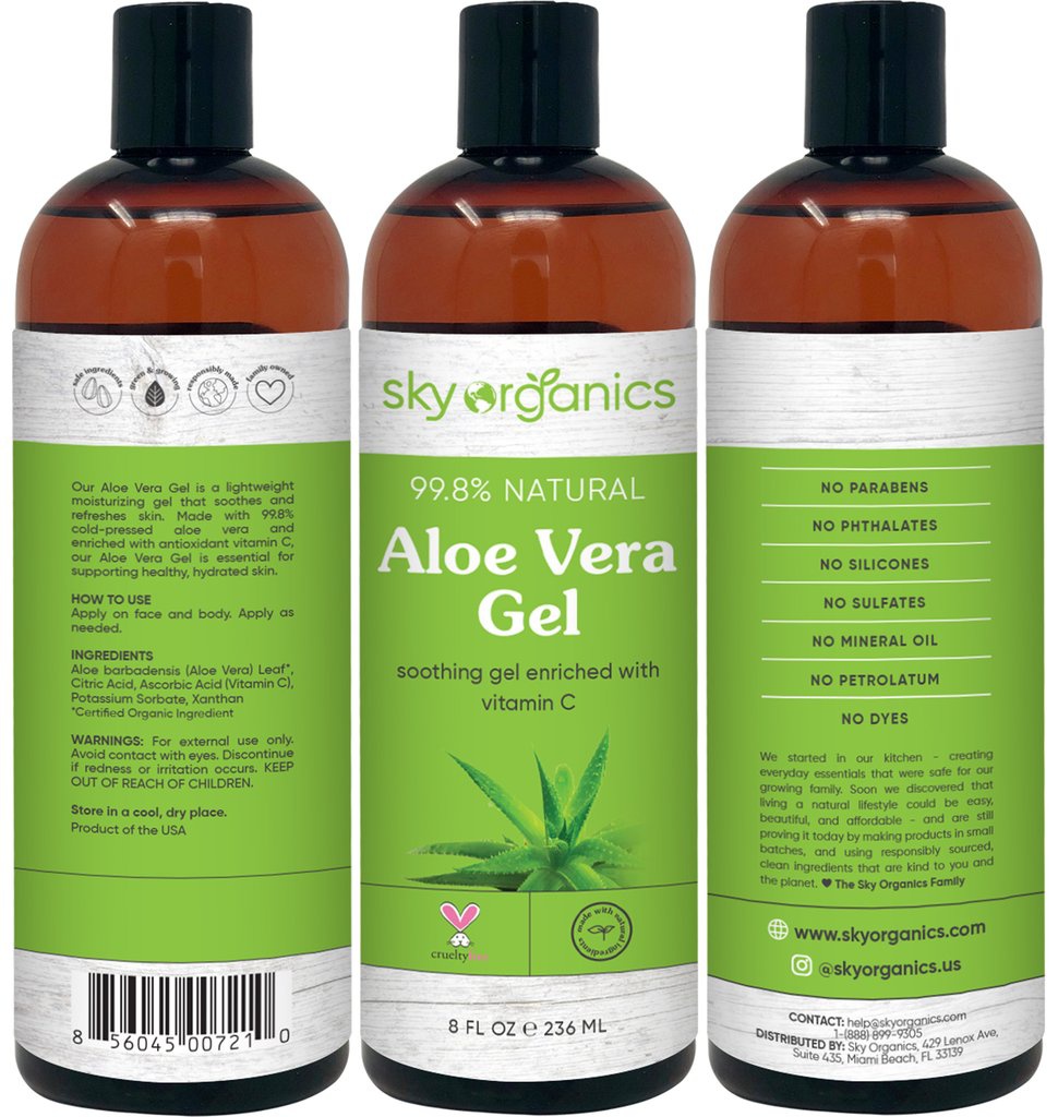 Sky Organics Organic Aloe Vera Gel