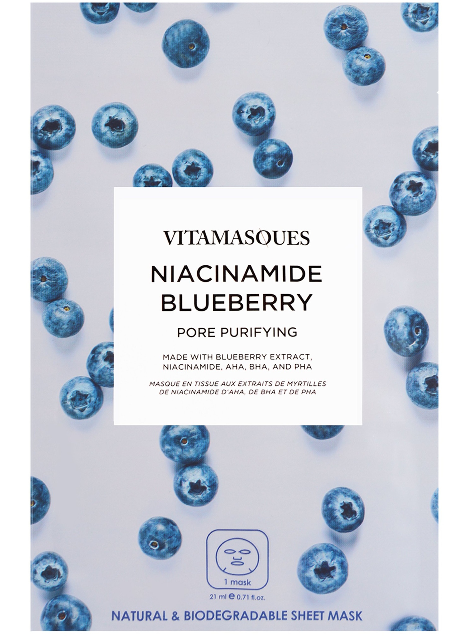 Vitamasques Niacinamide Blueberry