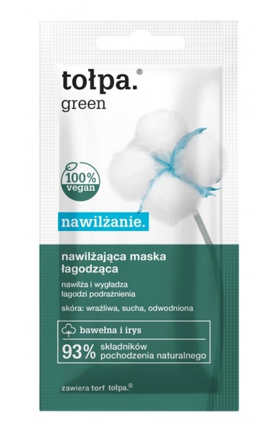 TOŁPA Green Hydration Moisturizing Soothing Mask