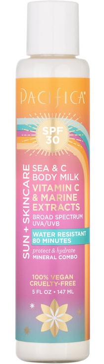 Pacifica Sea & C Body Milk SPF 30