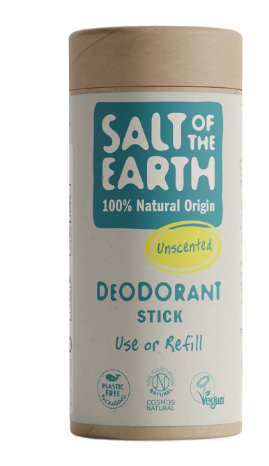 Salt of the Earth Unscented Natural Deodorant Stick