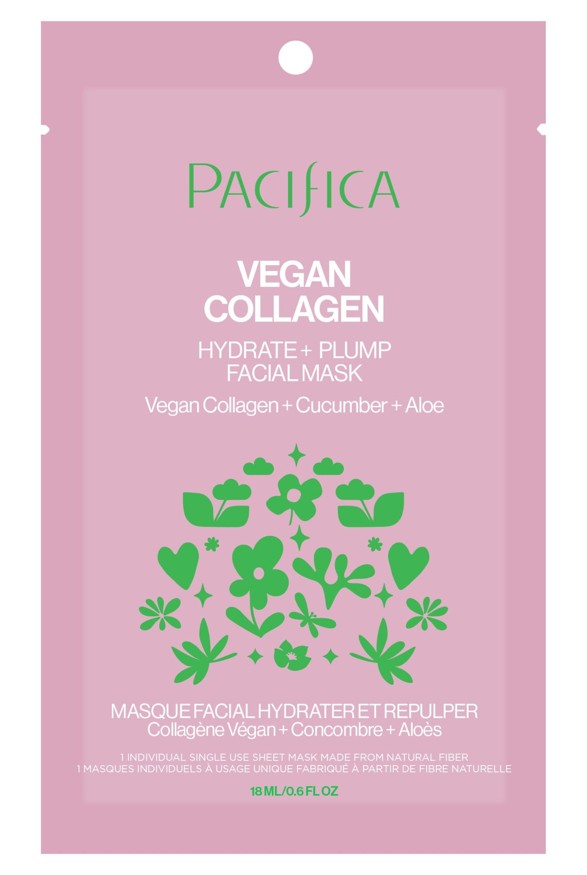 Pacifica Vegan Collagen Hydrate + Plump Facial Mask