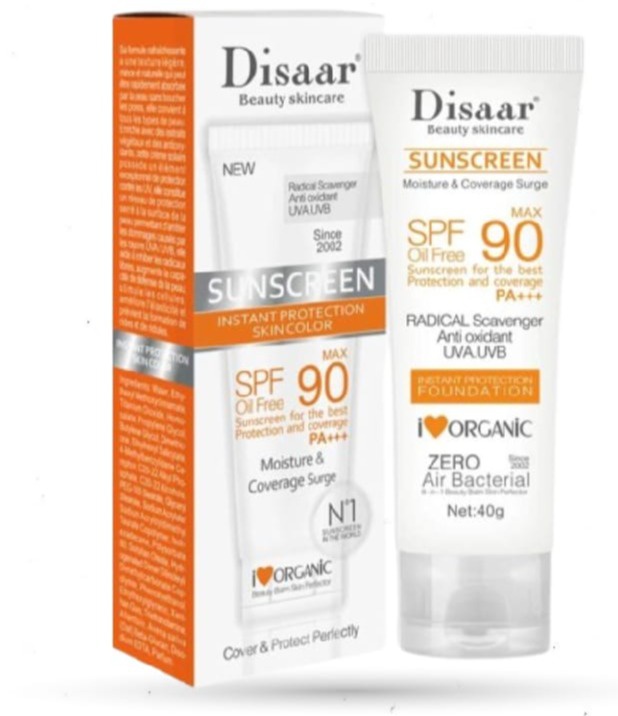 DISAAR SPF 90 Pa+++ Sunscreen