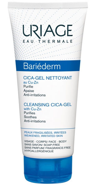 Uriage Bariéderm Cleansing Cica Gel With Cu-Zn