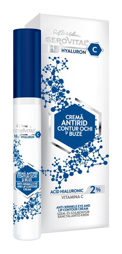 Crema antirid contur ochi - Gerovital H3 Retinol