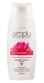 Avon Sabonete Líquido Intimo Simply Delicate Calming