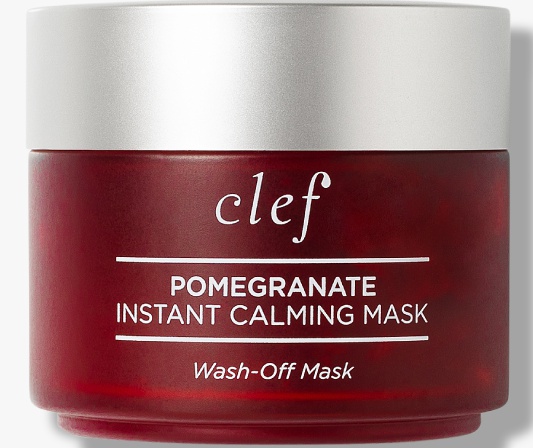Clef Pomegranate Instant Calming Mask
