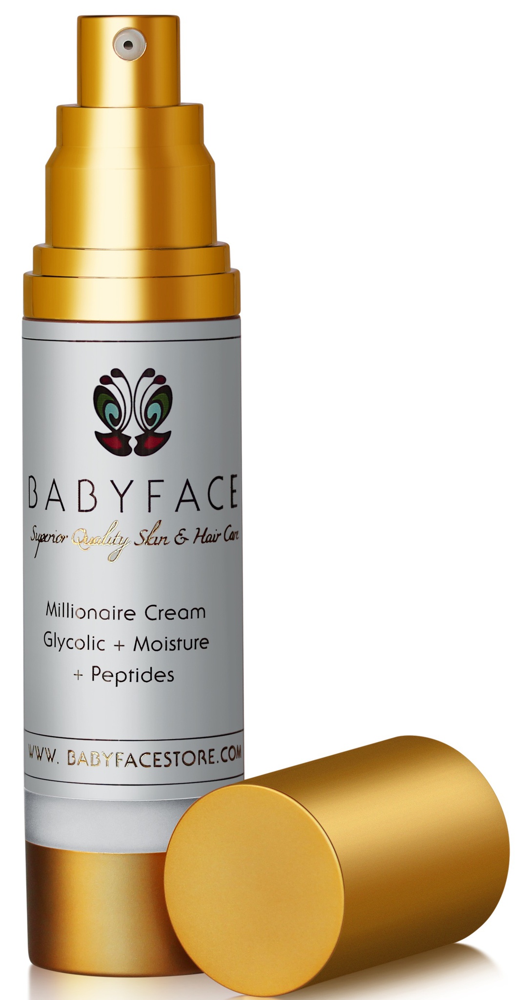 Babyface  Millionaire Cream  Glycolic + Moisture + Peptides