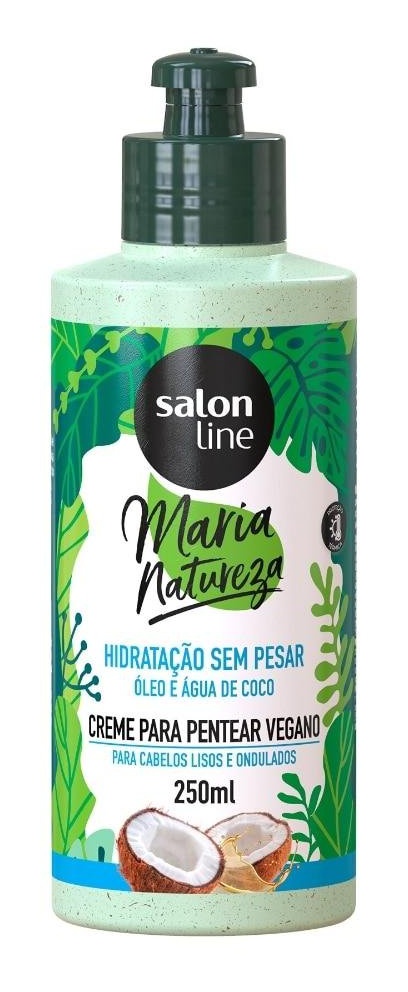 Salon Line Creme Para Pentear Maria Natureza Hidratação Sem Pesar