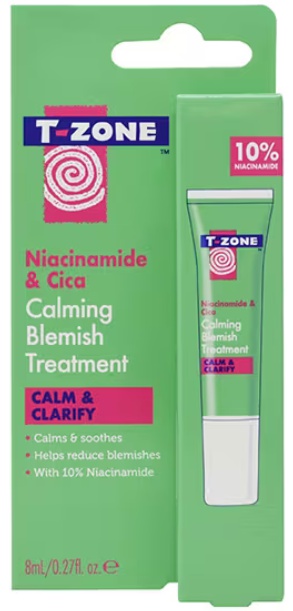 T-Zone Niacinamide And Cica Calming Blemish Treatment