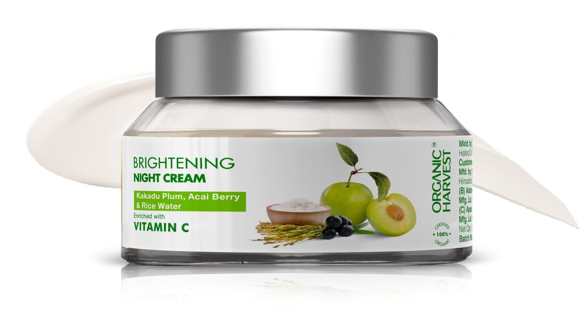 Organic Harvest Brightening Night Cream