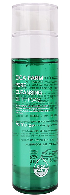 Farm Stay Cica Farm Pore Cleansing Oil To Foam