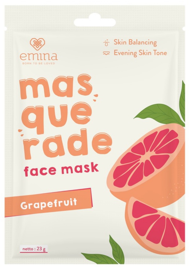 Emina Masquerade Face Mask Grapefruit