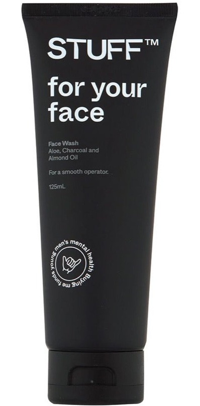 STUFF Face Wash - Aloe Charcoal and Almond Oil