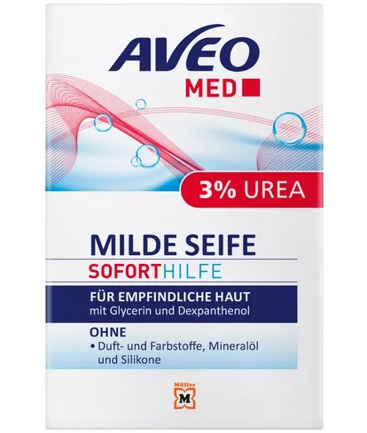 AVEO MED 3% Urea Milde Seife