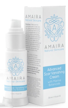 Amaira Natural Skincare Advanced Scar Vanishing Cream With Marine Botanicals