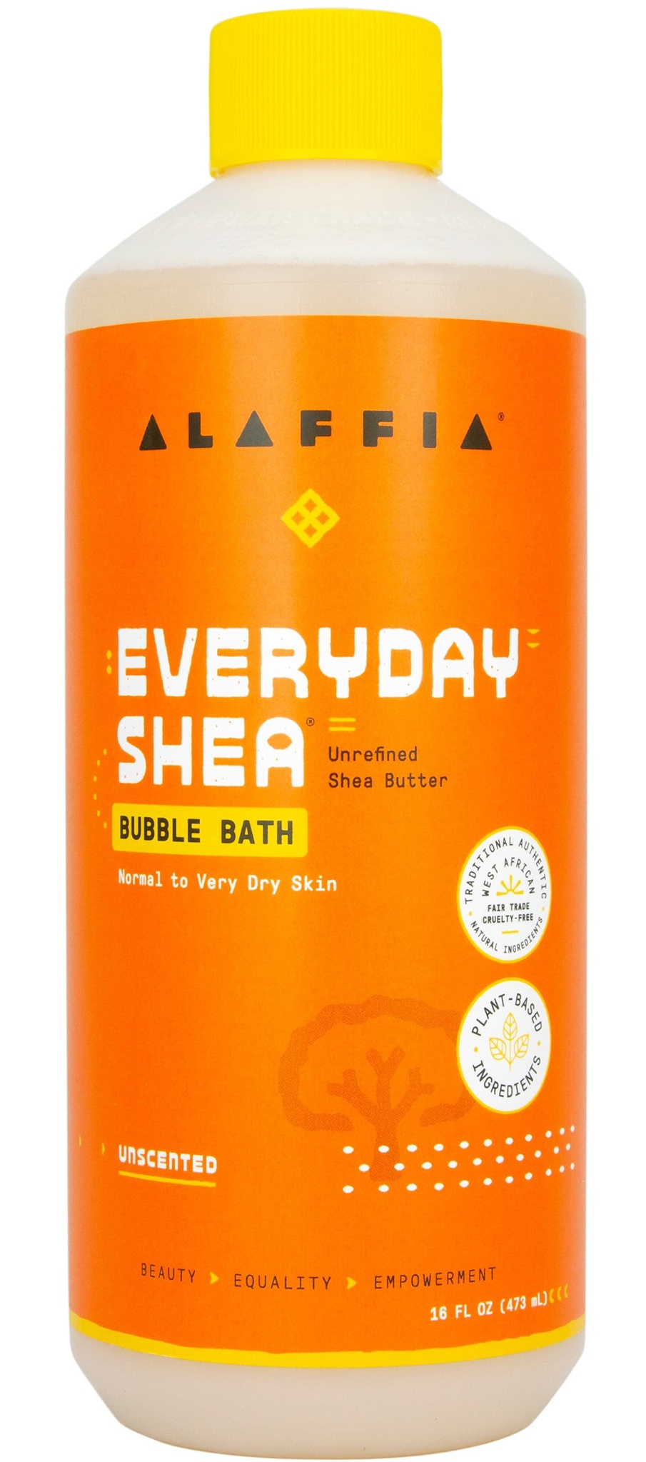 Alaffia Everyday Shea Bubble Bath - Unscented