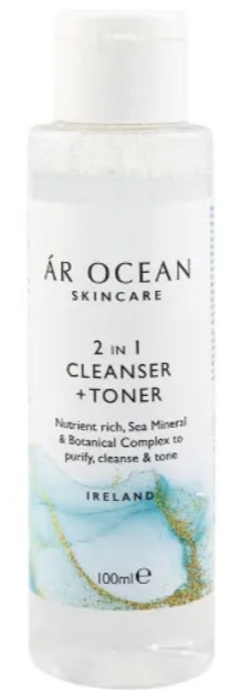 Ár Ocean 2 In 1 Cleanser + Toner