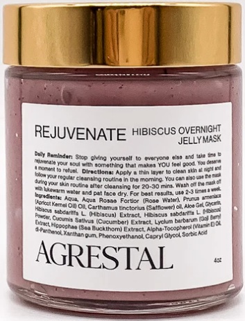 Agrestal Rejuvenate. Hibiscus Overnight Jelly Mask