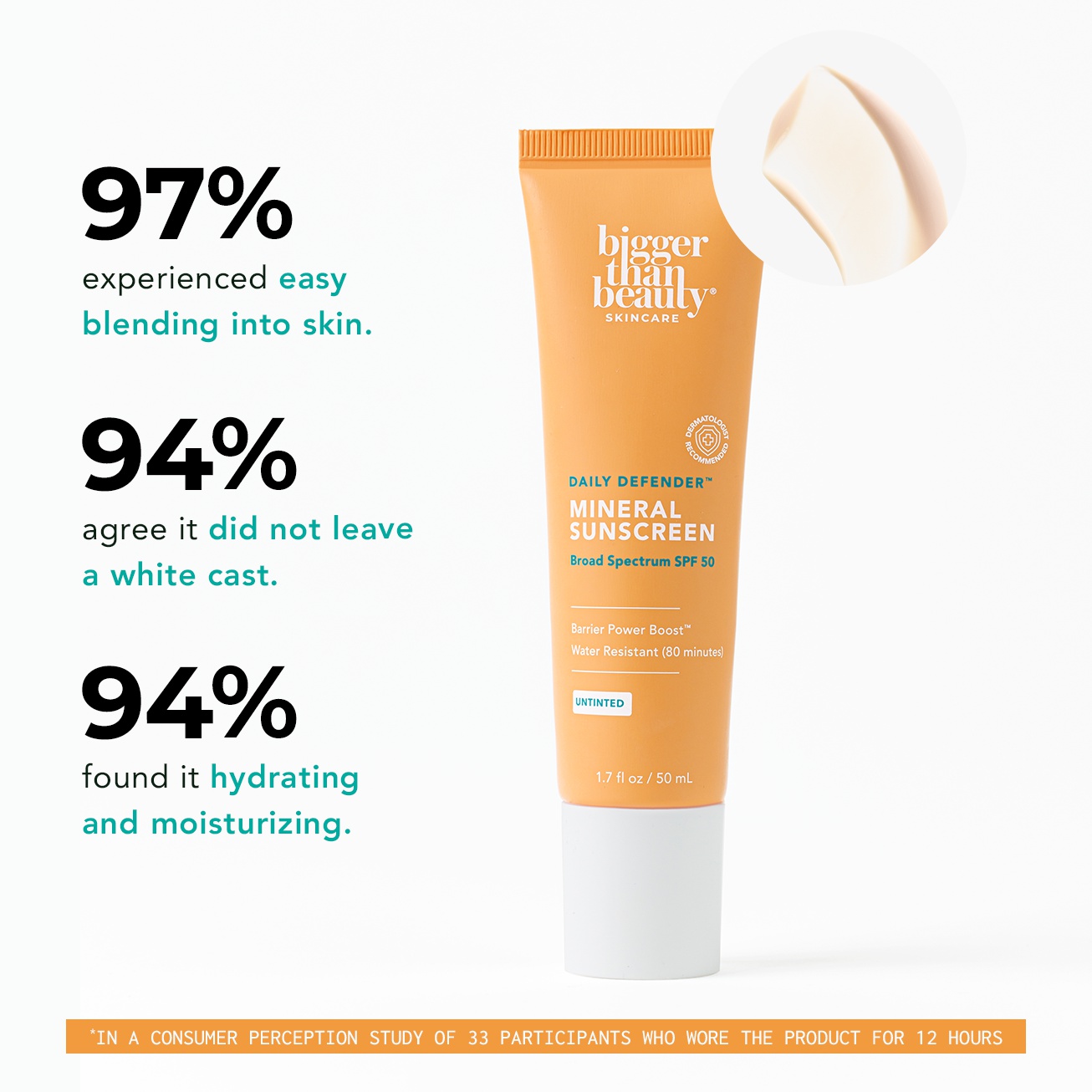 Thrive Causemetics Daily Defender Mineral Sunscreen Broad Spectrum SPF 50