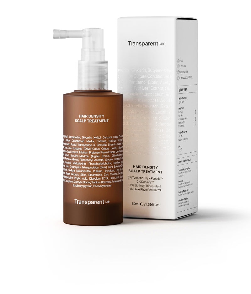 Transparent lab Hair Density Scalp Treatment