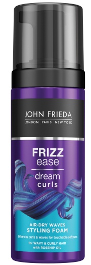 John Frieda Frizz Ease Dream Curls Air Dry Waves Styling Foam
