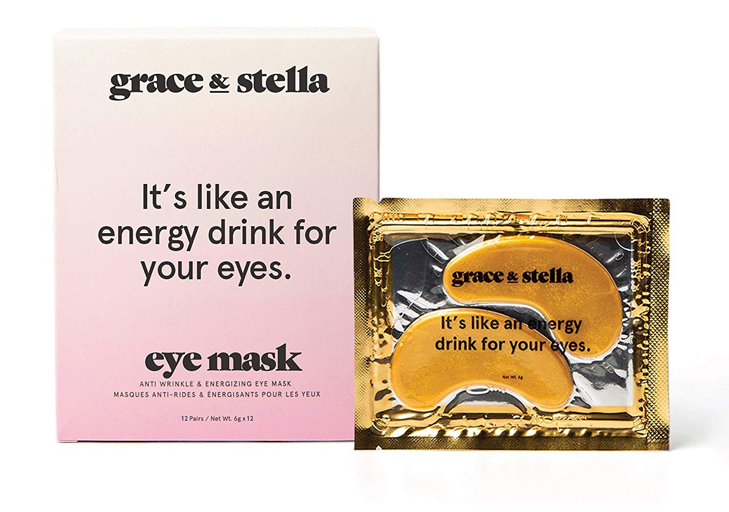 grace & stella Gold Powder Collagen Eye Mask