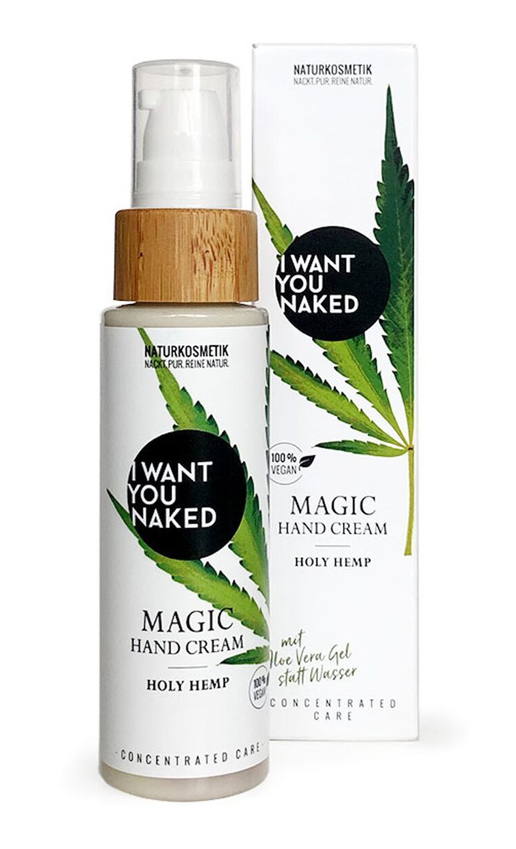 I WANT YOU NAKED Magic Hand Cream Holy Hemp