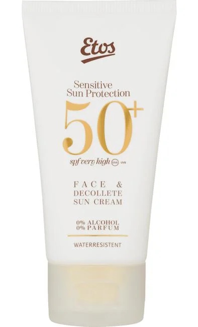 Etos Sensitive Sun Protection SPF 50 Face And Decolette