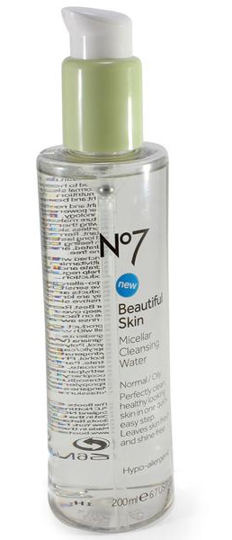 No7 Beautiful Skin Micellar Cleansing Water Normal/Oily