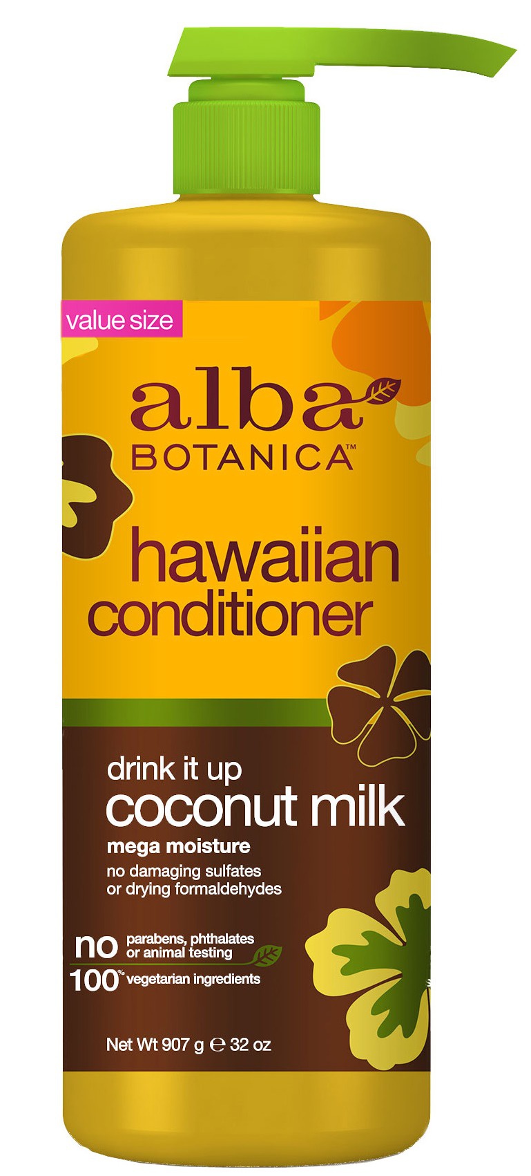 Alba Botanica Natural Hawaiian Conditioner Drink It Up Coconut Milk