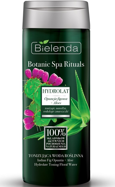 Bielenda Botanic Spa Rituals Indian Fig Opuntia + Aloe Hydrolate Toning Floral Water