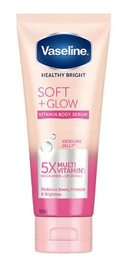 Vaseline Healthy Bright Soft + Glow Vitamin Body Serum