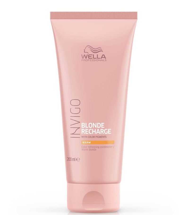 Wella Professionals Invigo Blonde Recharge Warm Blonde Color Refreshing Conditioner