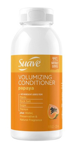 Suave Naturally Derived Papaya Volumizing Conditioner