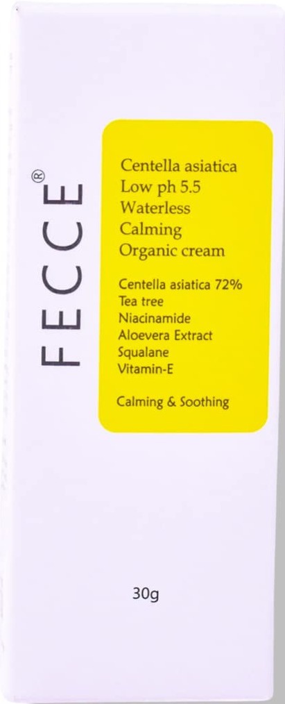 FECCE® 72% Centella Asiatica Low pH 5.5 Waterless Cream