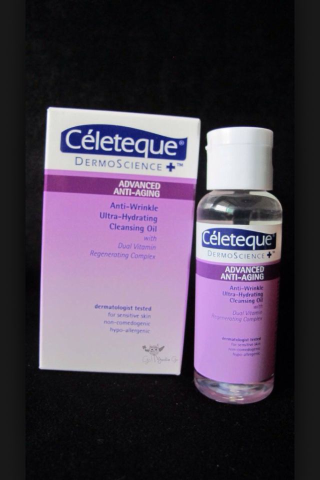 CÉLETEQUE DERMOSCIENCE ™  Advanced Anti-Aging Anti-Wrinkle Ultra Hydrating Cleansing Oil