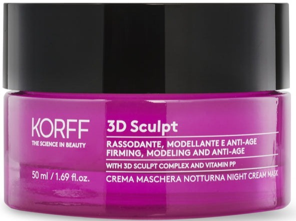 Korff 3D Sculpt Face And Neck Cream Mask Boosting Effect