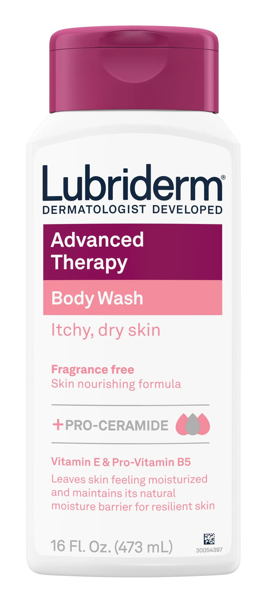 Lubriderm Advanced Therapy Body Wash Fragrance-free