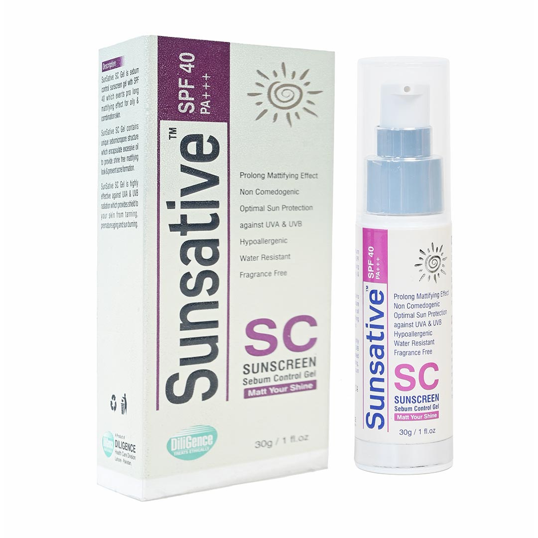 Diligence Sunsative Sunscreen Gel SPF40