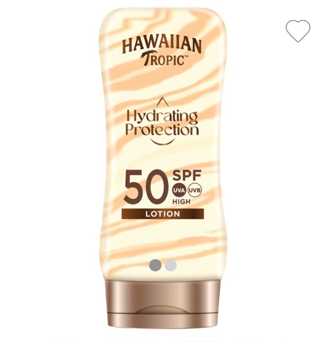 Hawaiian Tropic Hydrating Protection Sunscreen Lotion SPF 50