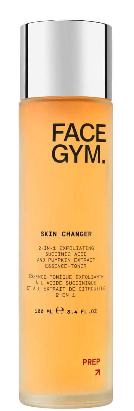 Facegym Skin Changer 2-in-1 Exfoliating Succinic Acid And Pumpkin Extract Essence Toner