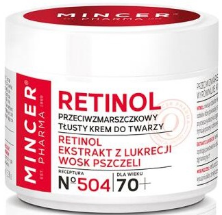 MINCER Pharma Retinol Anti-Wrinkle Rich Face Cream