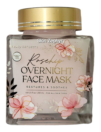 Beauty Concepts Rosehip Overnight Face Mask